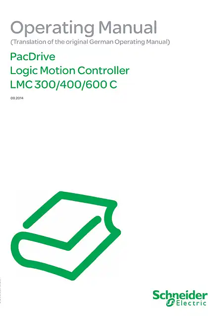 schneider施耐德LMC300_400_600 C运动控制器操作手册